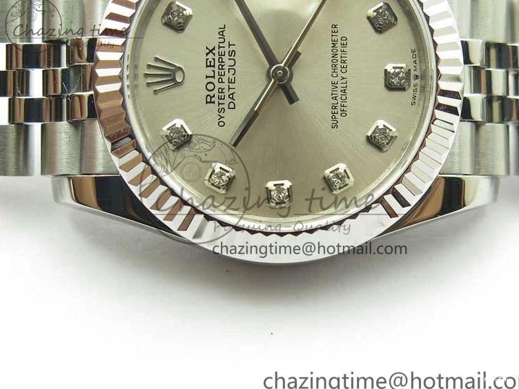 MiroTime 0209 Datejust 31mm 278271 SS BP Maker Best Edition Silver Crystal Dial on Jubilee Bracelet OnTrend 2741